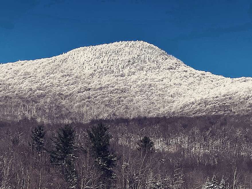 Le mont Pinacle, hiver 2021