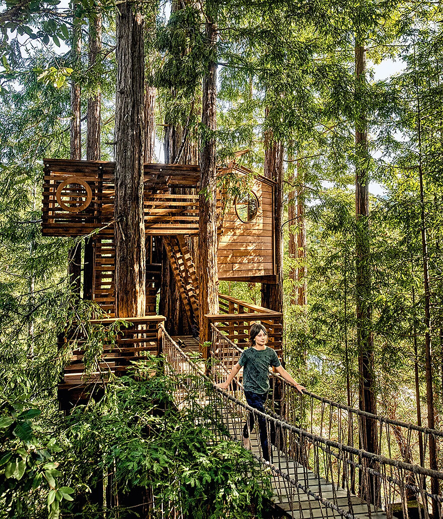 Loma Mar Tree House by Jay Nelson Studio – California, USA (2020) (Credit: Carlos Chavarría)