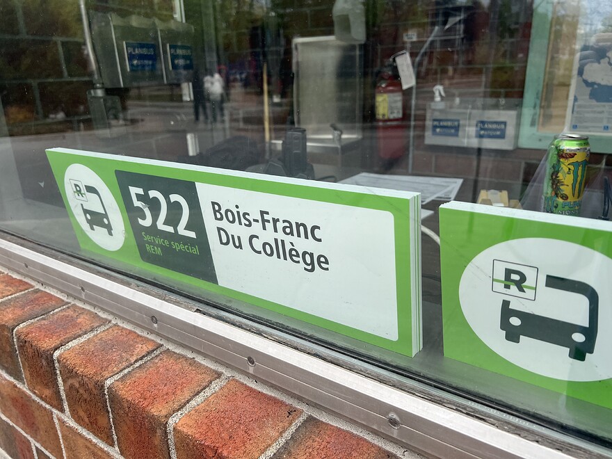 Spotted at Station Du College