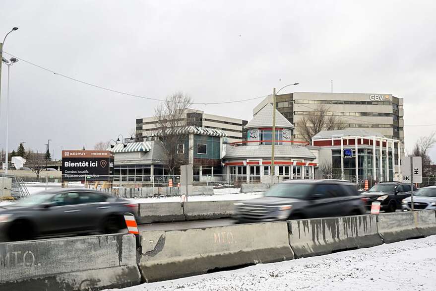 Le future site du Groupe Medway au 3000 boulevard Laurier.