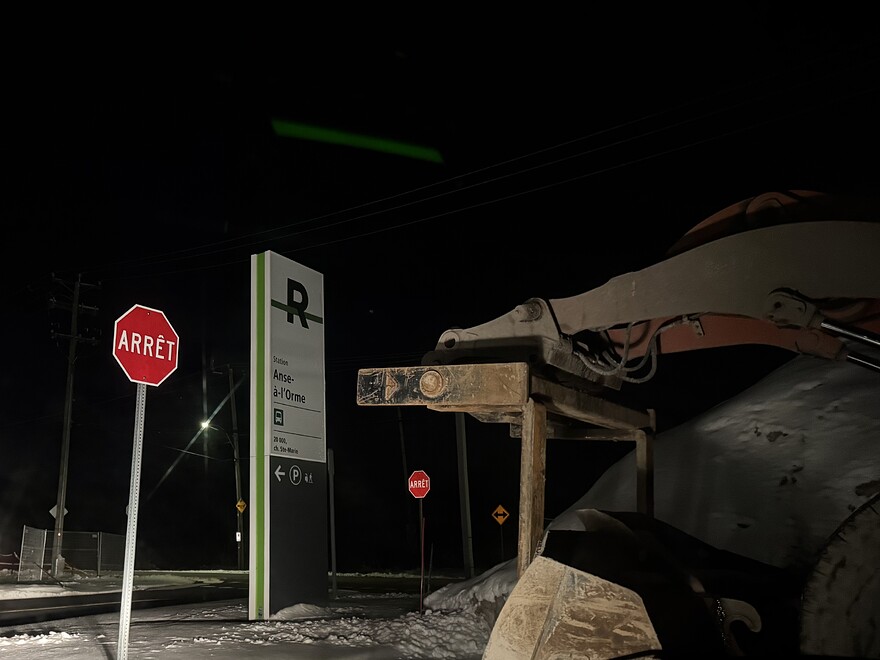 Entrée du stationnement