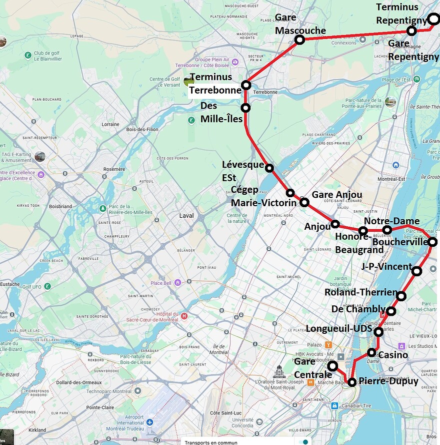 REM B Boucherville-Repentigny-Terrebonne