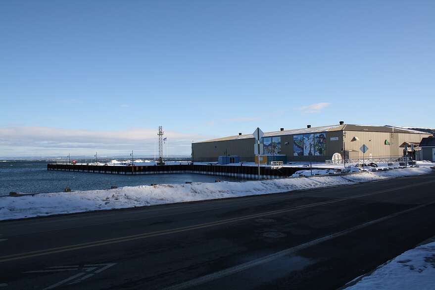 Le quai de Pointe-au-Pic à La Malbaie est principalement utilisé par Domtar pour son usine de Clermont.