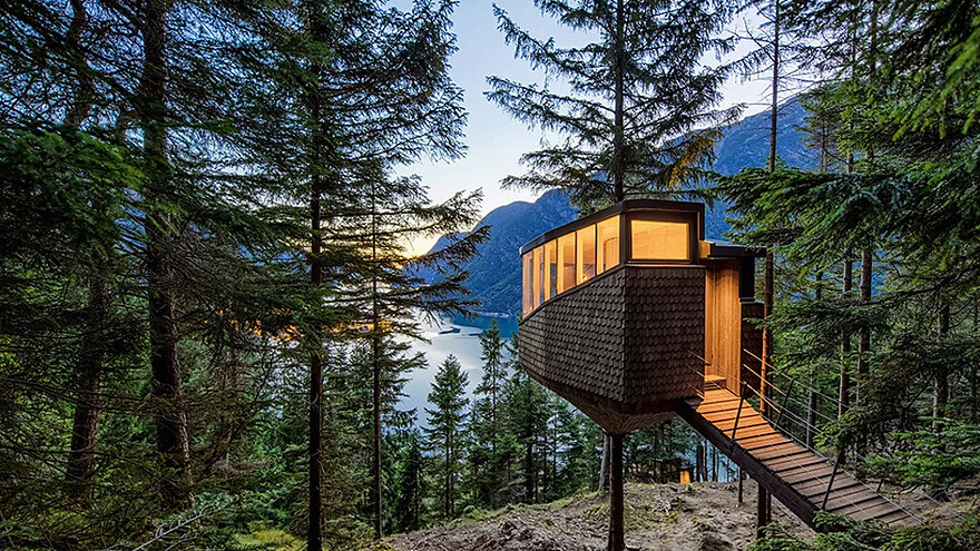 Woodnest by Helen & Hard – Odda, Norway (2020-2023)(Credit: Woodnest/ Sindre Ellingsen)