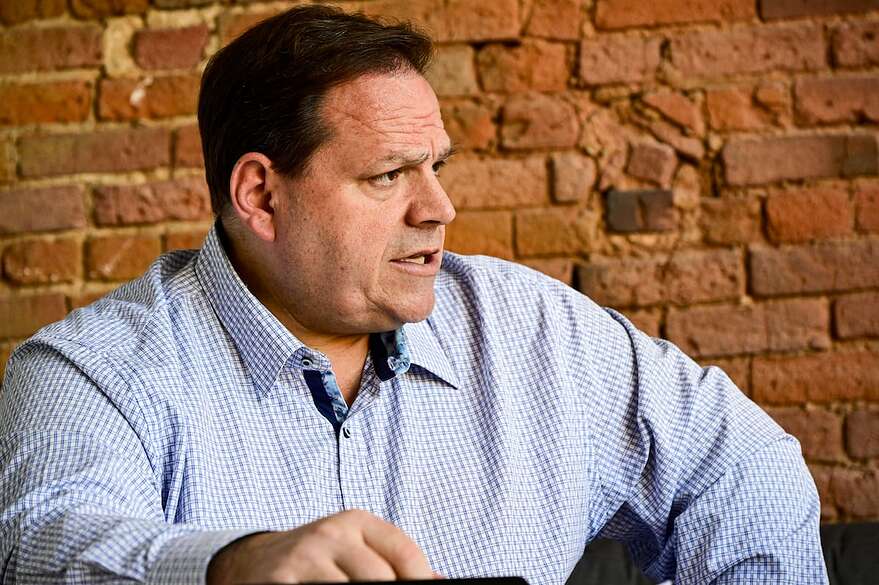Le chef de l'opposition officielle et conseiller municipal de Val-Bélair, Stéphane Lachance