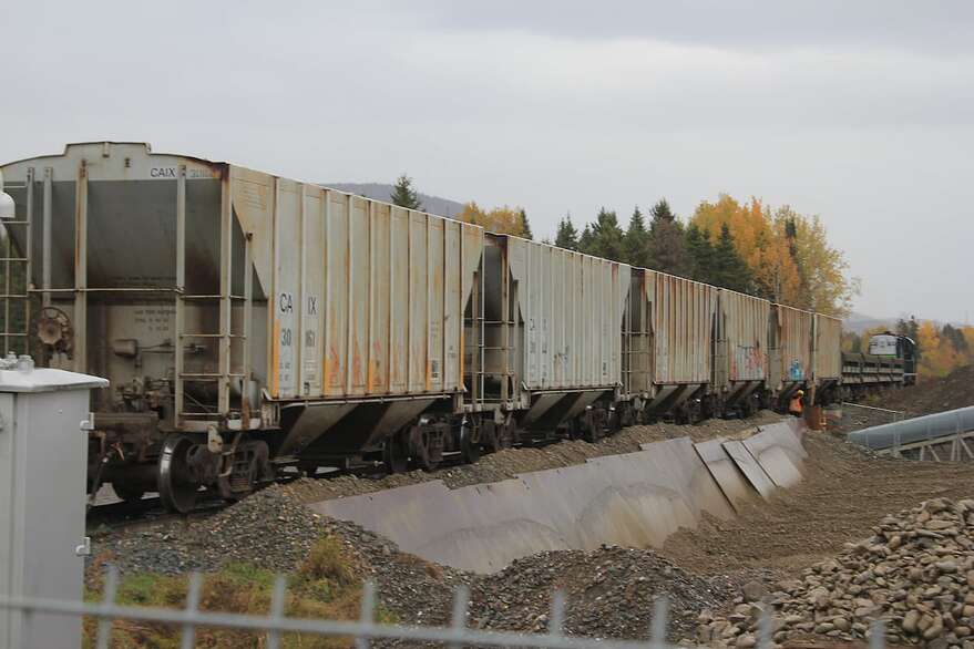 À eux seuls, les trains d’agrégats ont permis de tripler le trafic de la SCFG en 2025.