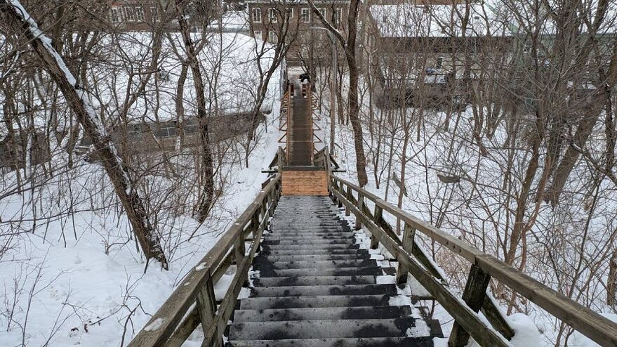 L’escalier Lavigueur fermé jusqu’en avril  1 mars 2026  Article par Simon Bélanger