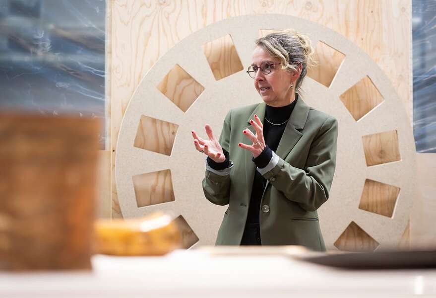 Par le passé, Catherine Gaumond a également travaillé au Musée de la civilisation et au Musée national des beaux-arts du Québec.