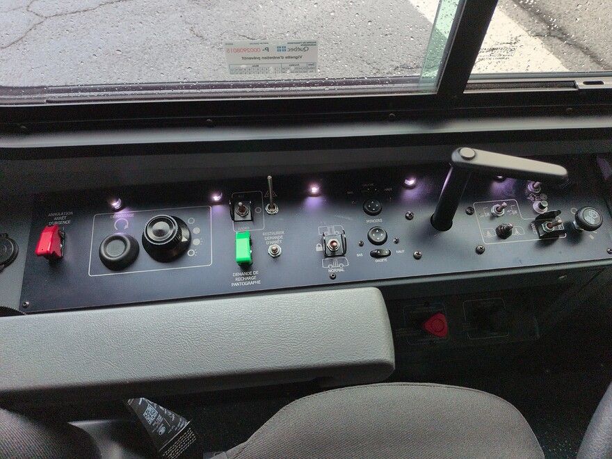 Console latérale