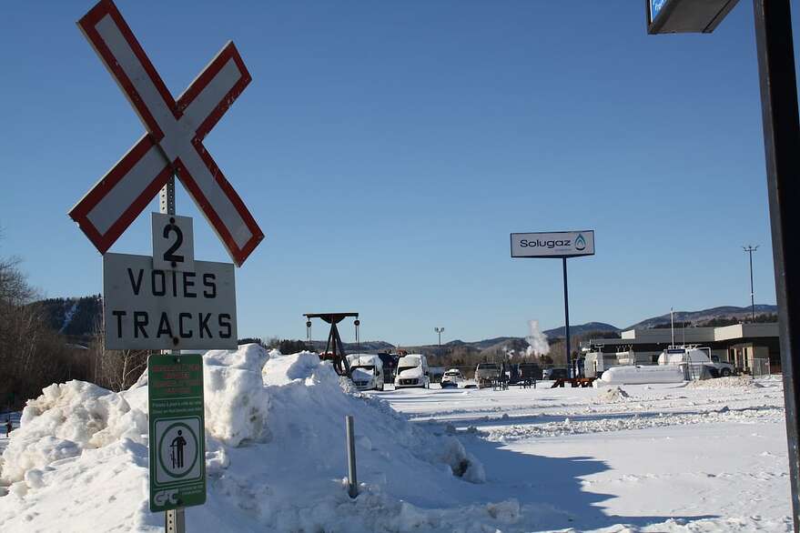 L'entreprise de distribution de propane Solugaz était une utilisatrice du transport ferroviaire avant sa disparition en 2010.