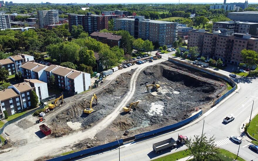 Les immeubles construits dans les années 70 étaient «à la fin de leur durée de vie utile» selon M. Bilodeau.