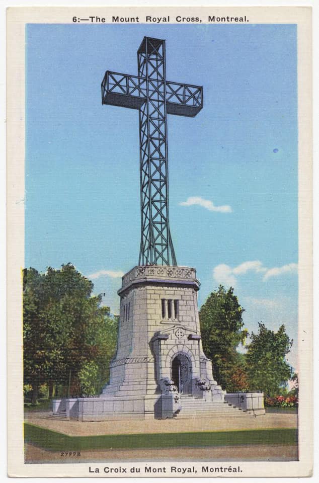 1924ant projet initial croix du mont Royal