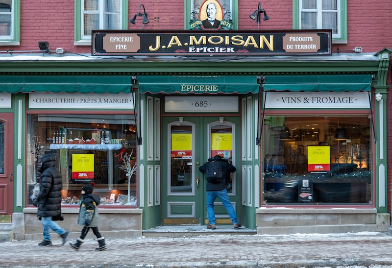 Les jours de l'épicerie J.A. Moisan semblent désormais comptés.|800x547.2