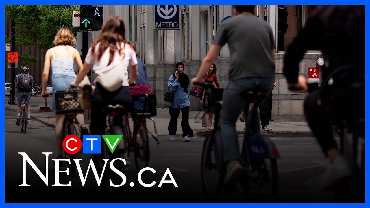 'Bike jams' becoming more and more of a thing in Montreal