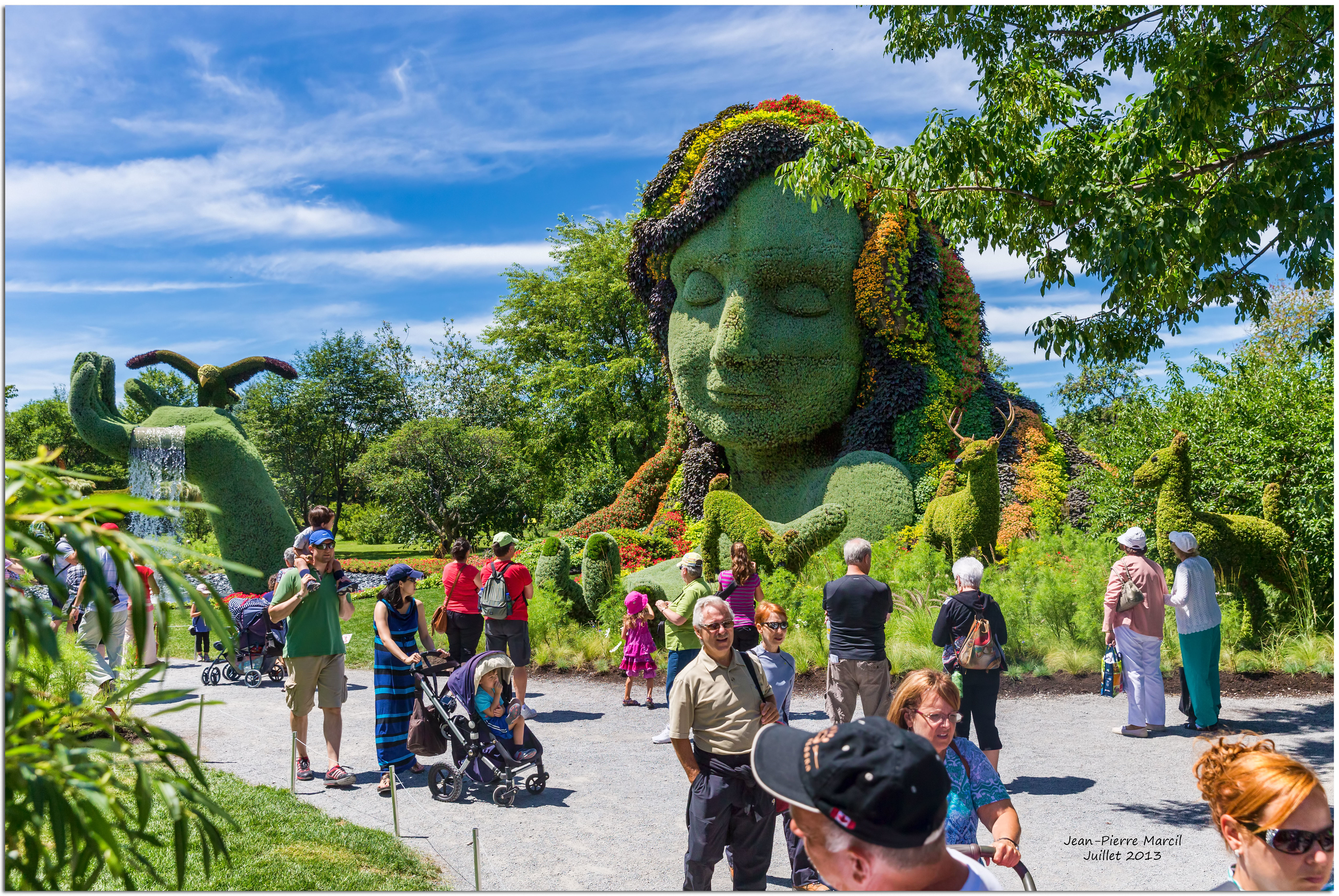 La Terre-Mère - Mother Earth - Mosaïcultures du Jardin botanique de Montréal - 1DX-7973