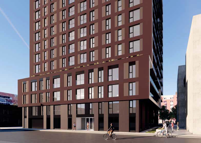 291 rue Young - Façade rue Young - Version PIIA - ©ACDF