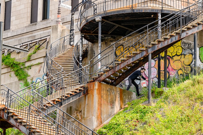 D’ici trois ans, la Ville de Québec a dans sa mire de réaliser des travaux de réfection sur cinq escaliers, tous situés dans l’arrondissement de La Cité-Limoilou. |800x533.3333333333334