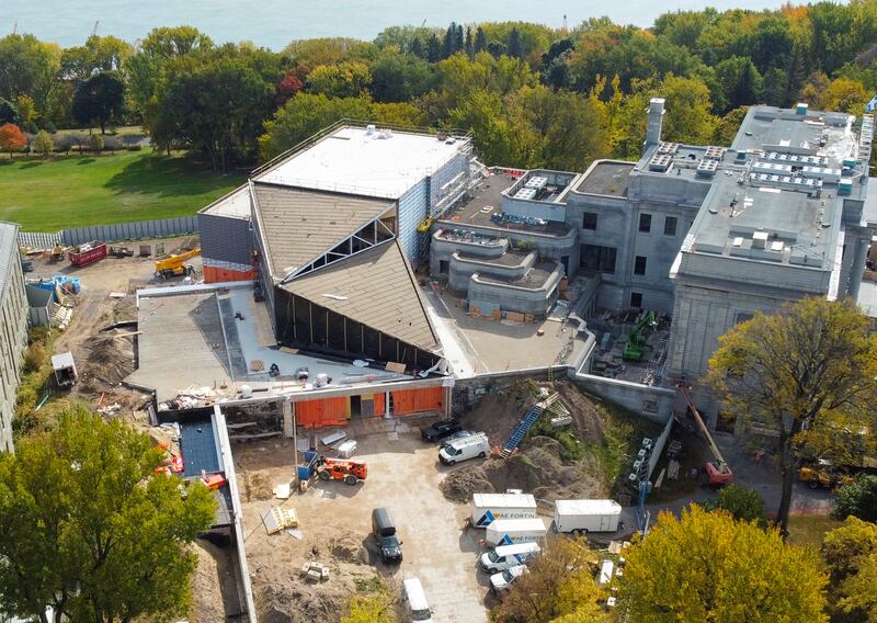 L'Espace Riopelle prend doucement forme à un an de son ouverture officielle.|800x568.2666666666667