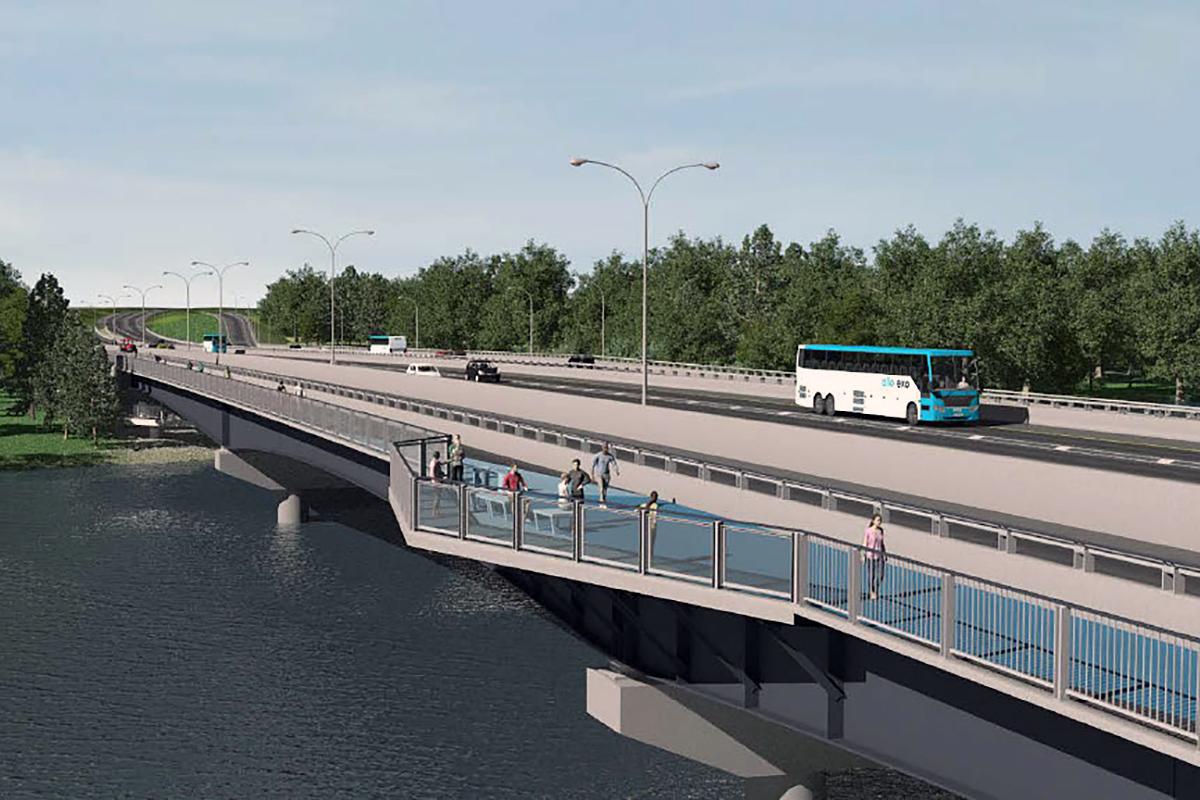 Prolongement de l'autoroute 19 117 par Andremd Projets