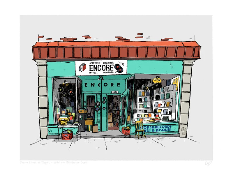 Encore Livres & Disques © Cab