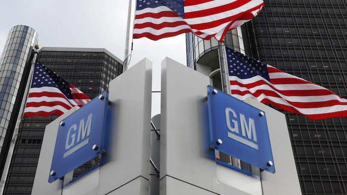 Le siège social de General Motors à Detroit.