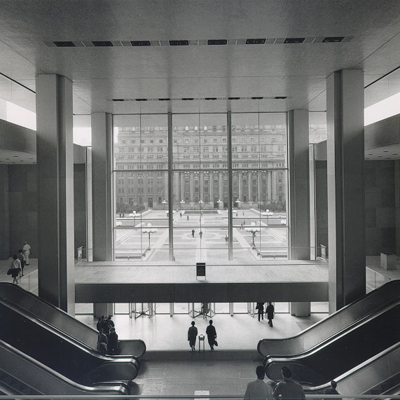 1962-1964 lobby vue ancienne sur sunlife