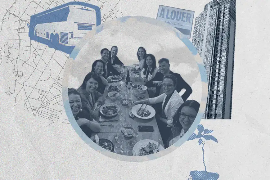 PHOTOMONTAGE LA PRESSE - Valérie Plante entourée de maires et mairesses de la « nouvelle vague » élus lors des dernières élections.