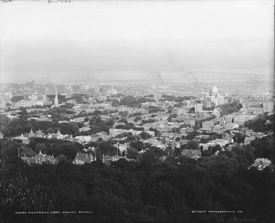 1886 Vue de Montréal du Mont-Royal, Le Présent du Passé, Flickr, 4a08016u