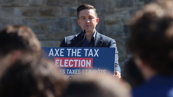 Le chef conservateur Pierre Poilievre.