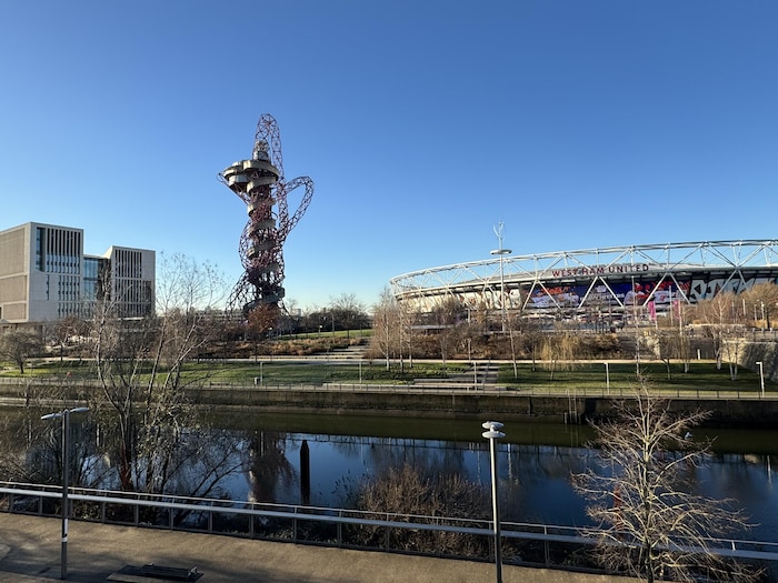 L'ancien stade olympique accueille aujourd'hui l'équipe de soccer de West Ham.