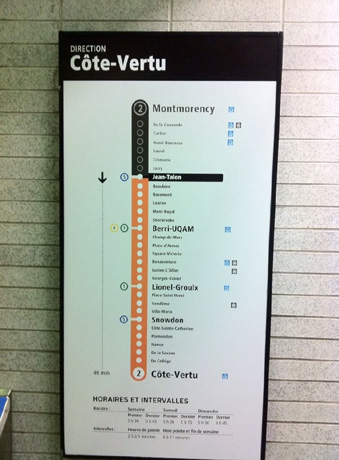 Plan de ligne