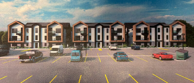 The three apartment buildings will feature 48 units. (City of Steinbach)