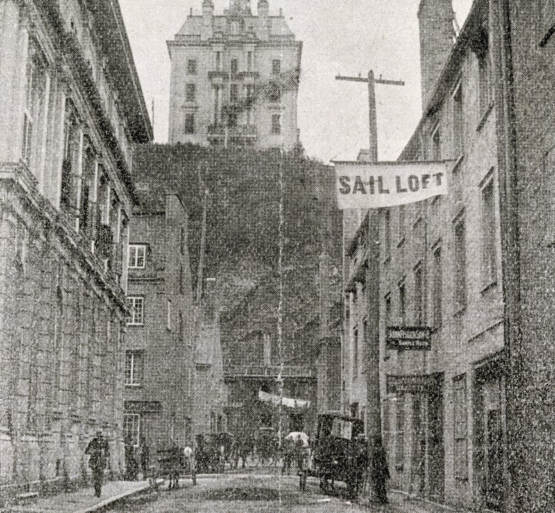 L'Université Laval dans le Vieux-Québec en 1900|800x739.0521895620875