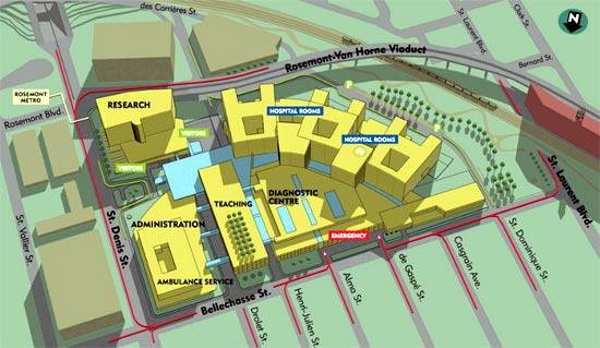 2010 plan projet nouveauCHUM